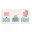 NEW! Tiger Tribe Bath Pop Up Cactus