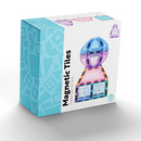 Learn and Grow Magnetic Tiles – Pastel Dome Pack (22 Piece)