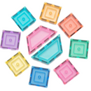 Learn and Grow Magnetic Tiles – Pastel Builders Pack (112 Piece)