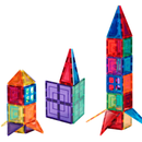 Learn and Grow Magnetic Tiles – Base Pack (64 Piece)