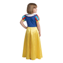 Fairy Tale Dress (Blue & Red Stipe Shoulders)