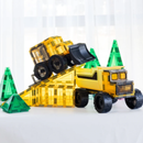 Learn & Grow Magnetic Tiles – Mega Movers – (23 Piece)