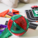 Learn & Grow Magnetic Tiles Dome Pack 18Pc