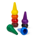 NEW! Tiger Tribe Stackable Crayons Retro Colours
