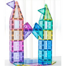 Learn and Grow Magnetic Tiles – Pastel Builders Pack (112 Piece)