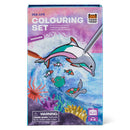 NEW! Tiger Tribe Shimmer Colouring Set – Sea Life