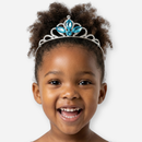 Elsa Princess Tiara (Blue Drops)