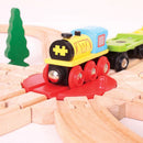 Bigjigs 8 way turntable part of the wooden train collection at Pret-À-Play.