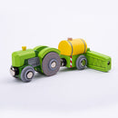 Bigjigs Tractor and Crop Sprayer part of the Bigjigs collection at Pret-À-Play.