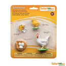 Safari Ltd Life Cycle of a Chicken (Life Cycle Series) 662816 can be purchased online and in any of the Pret-À-Play.