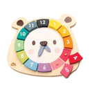 Tender Leaf Bear Colours Clock part of the Tender Leaf collection at Pret-À-Play