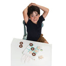 Shop the Tender Leaf Wooden Tic tac Toe Game part of the Tender Leaf  Collection at Pret-À-Play.