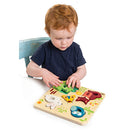 Shop the Tender Leaf Touchy Feely Animal Puzzle part of the Tender Leaf  Collection at Pret-À-Play.