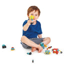 Shop the Tender Leaf Wooden Robot Construction Set part of the Tender Leaf  Collection at Pret-À-Play.